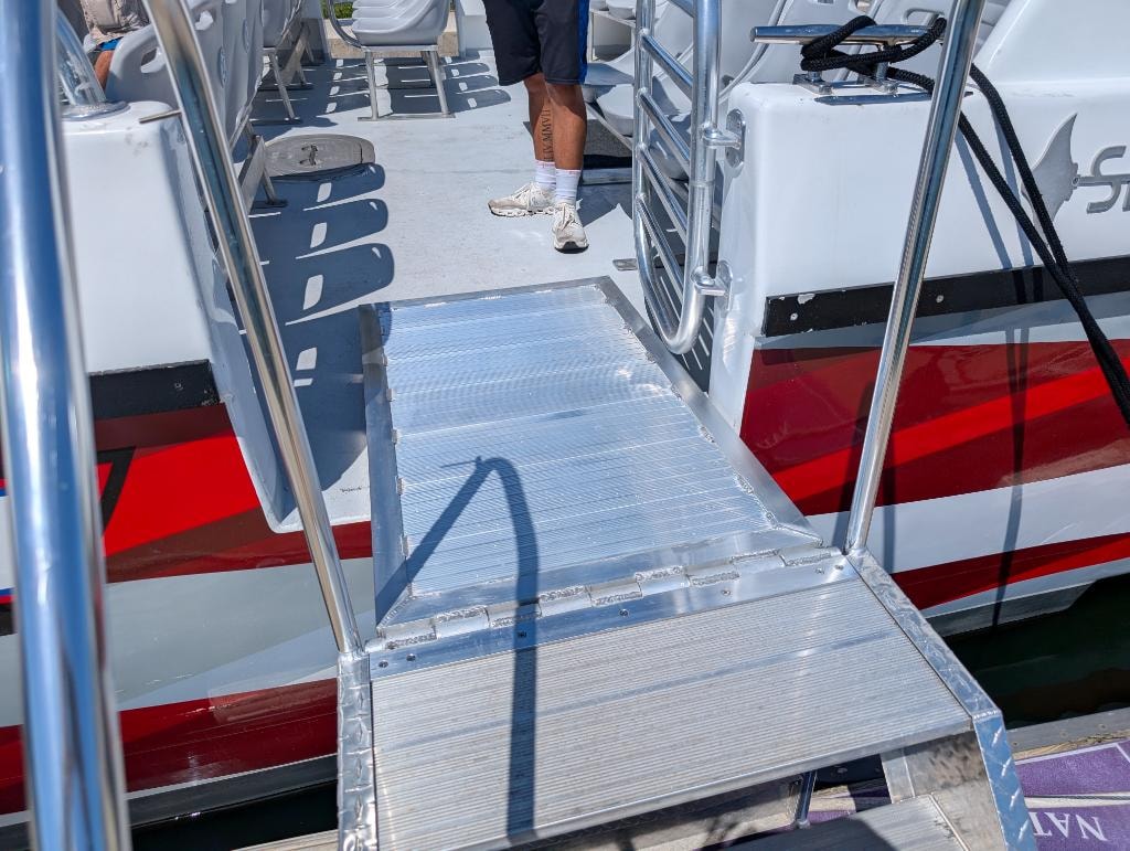 Aluminum Boarding Ramp