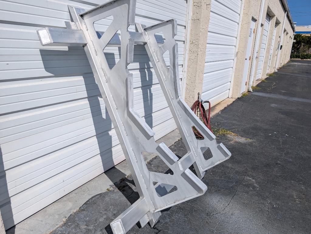 Custom Dinghy Chocks