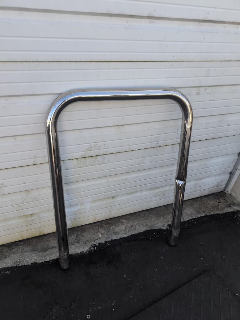 Stainless Handrail — Before Repair
