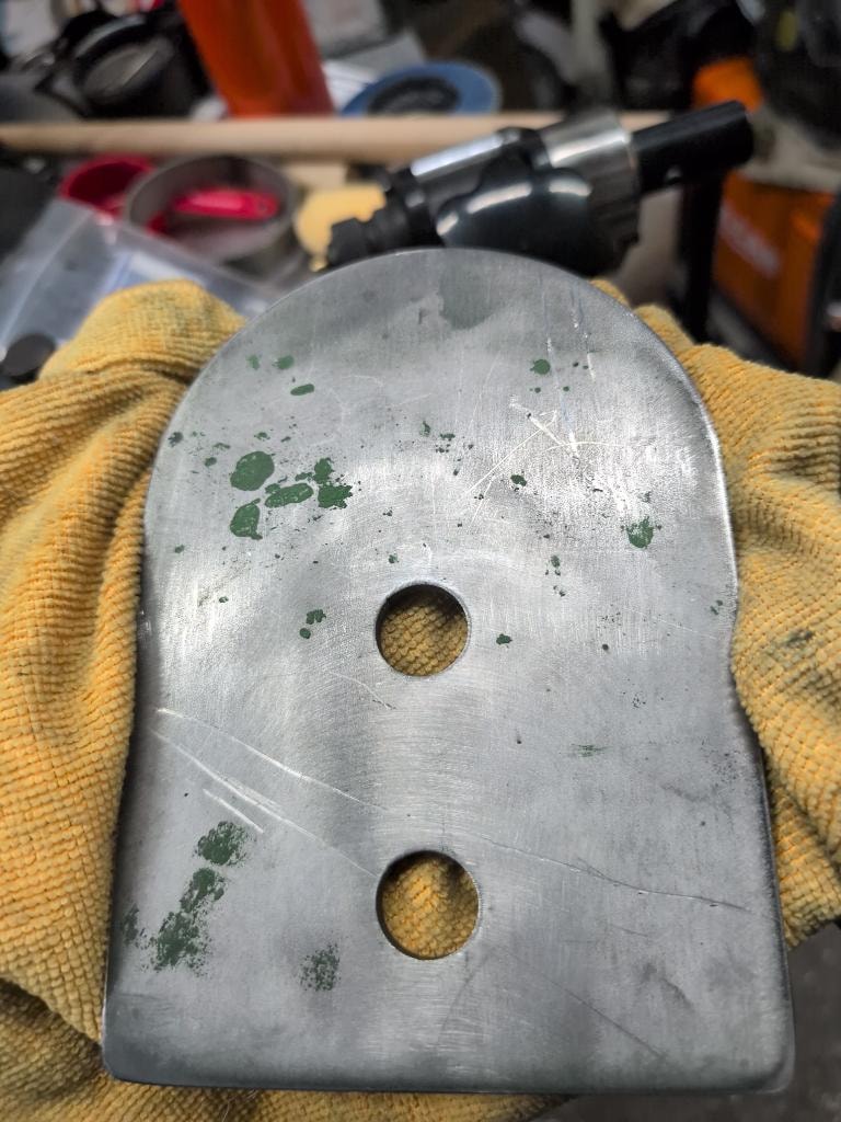 Stainless Polish — Before